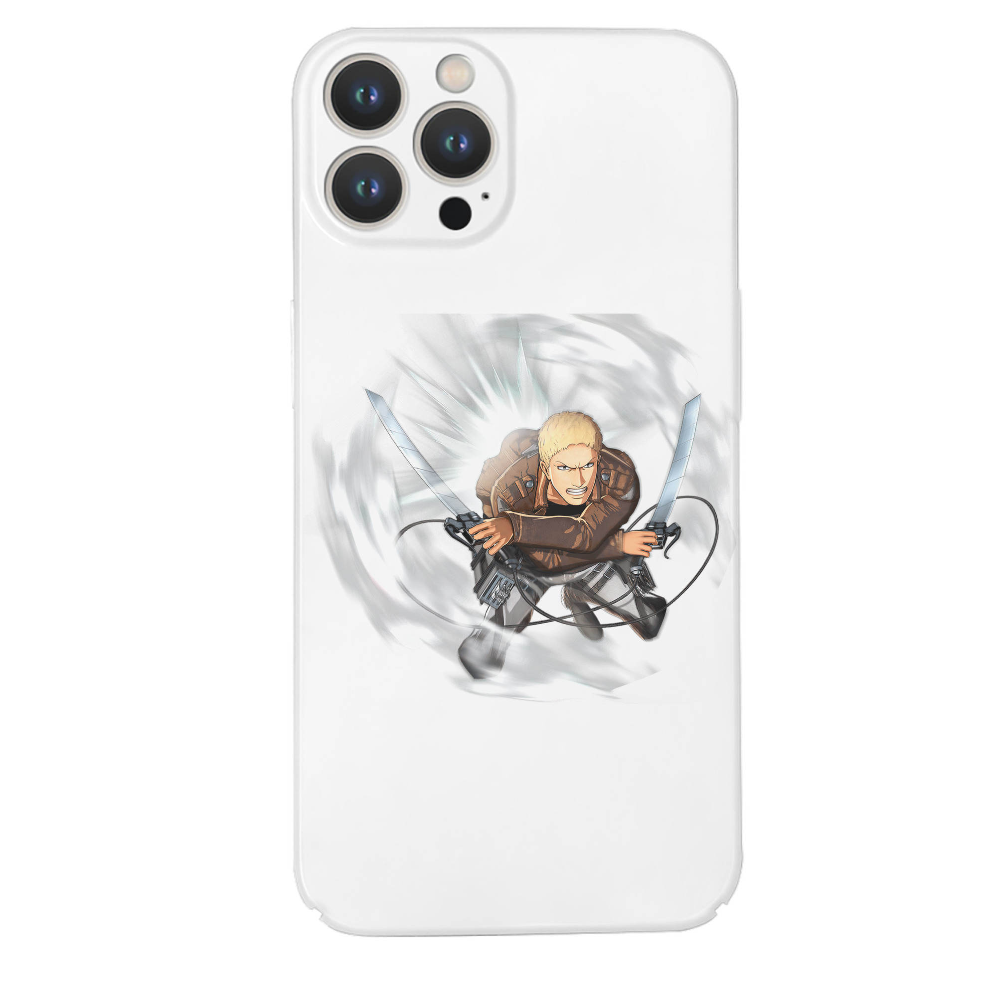 （画像用） 進撃の巨人 ライナー・ブラウン Attack on Titan Reiner Braun 【iPhone 14シリーズ対応】ハードケース